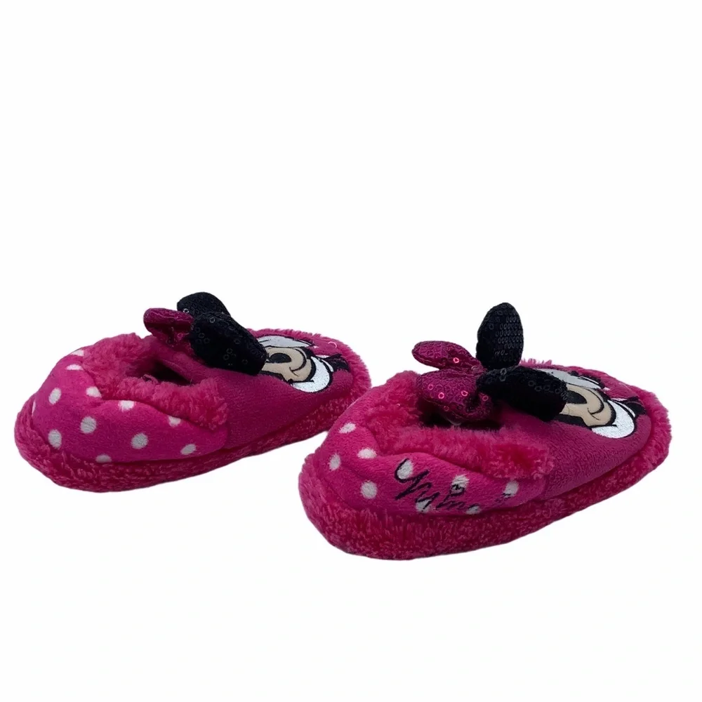 Disney Minnie Mouse slippers‎ Toddler (7/8) sequin